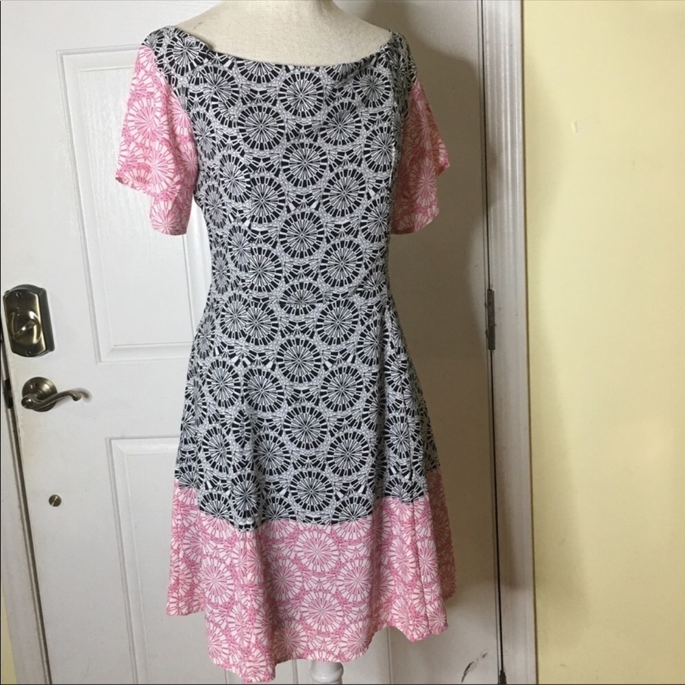 Eclair cold shoulder convertible dress